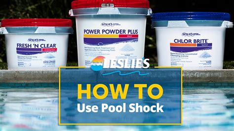 leslie pools shock|Leslie's .